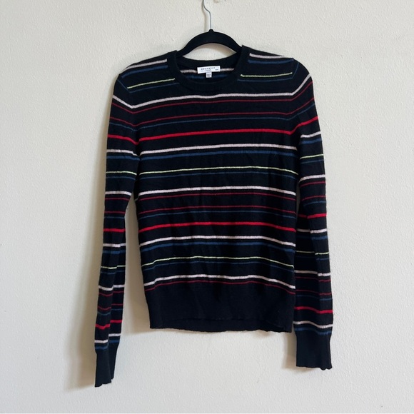 EQUIPMENT 100% Cashmere Shirley Striped Sweater - Picture 2 of 3